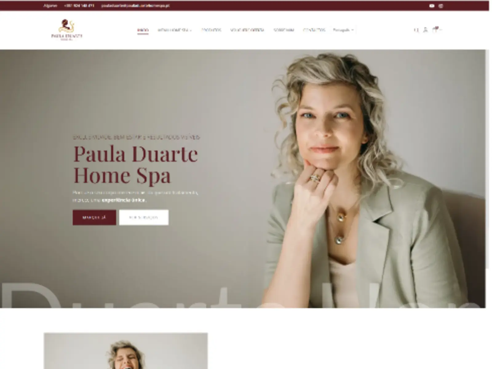 Capa do projeto Paula Duarte Home Spa